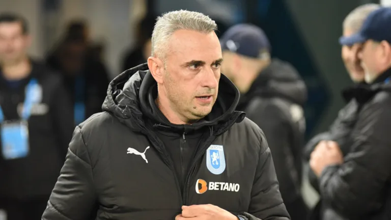 Ivaylo Petev, mulțumit de jocul echipei în ciuda semieșecului cu U Cluj (VIDEO)