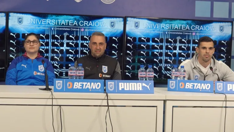 „U“ Craiova – U Cluj | Ivaylo Petev şi David Lazar vor victorie cu aplauze (VIDEO)