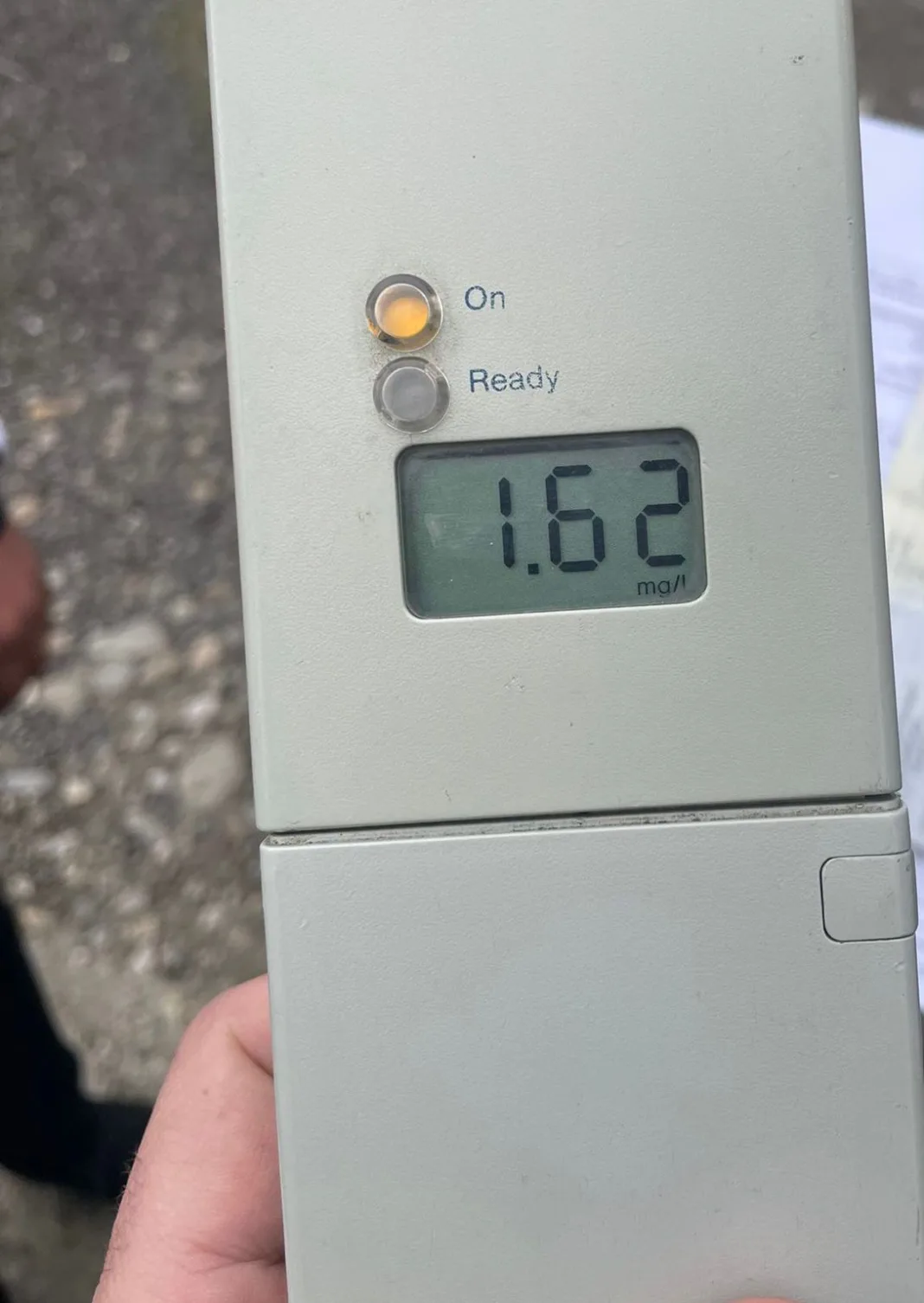 Polițiști din cadrul Secției nr.5 Rurală Pielești l-au testat cu aparatul etilotest