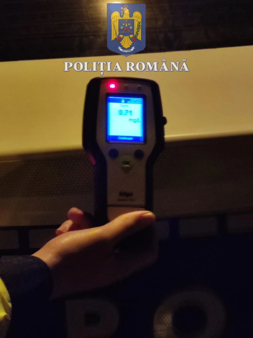 Olt: Șoferi prinși băuți la volan în Slatina