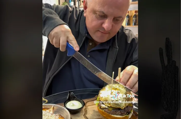 Patronul unei firme care vindea burgeri cu foiţă de aur, condamnat la 5 ani de închisoare Patronul unei firme care vindea burgeri cu foiţă de aur, condamnat la 5 ani de închisoare