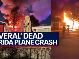 Mai mulți morți după prăbușirea unui avion mic într-un parc de case mobile din Clearwater