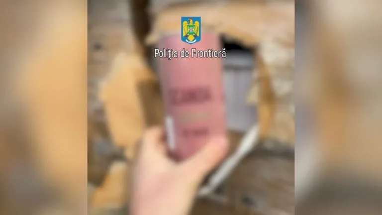 (VIDEO) Camion încărcat cu sute de mii de pachete cu ţigări și articole de parfumerie, în valoare de peste 11 milioane de lei, descoperit la Giurgiu