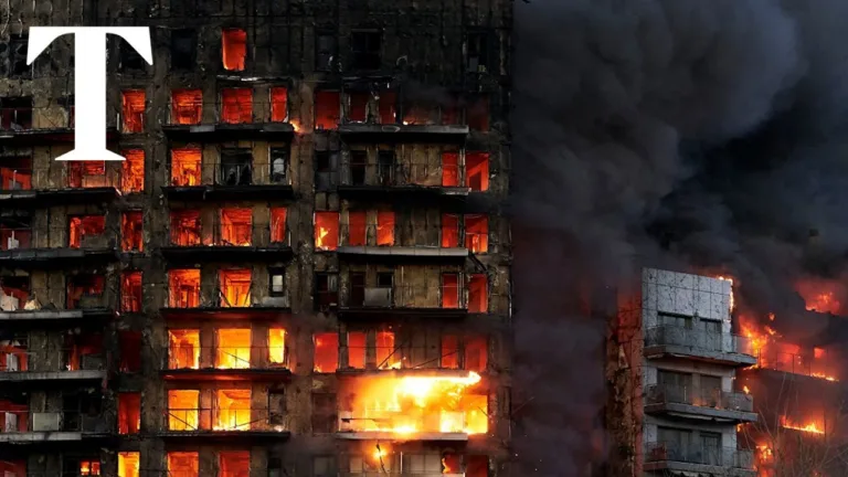 (VIDEO) Două românce care locuiau în blocul din Valencia distrus de incendiu sunt de negăsit 