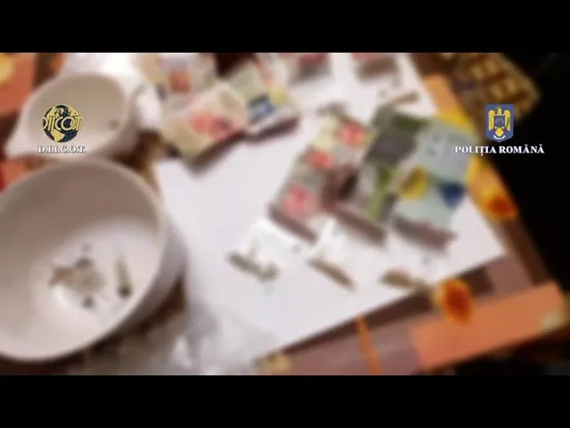 (VIDEO) Percheziții la persoane cercetate pentru trafic de droguri de mare risc