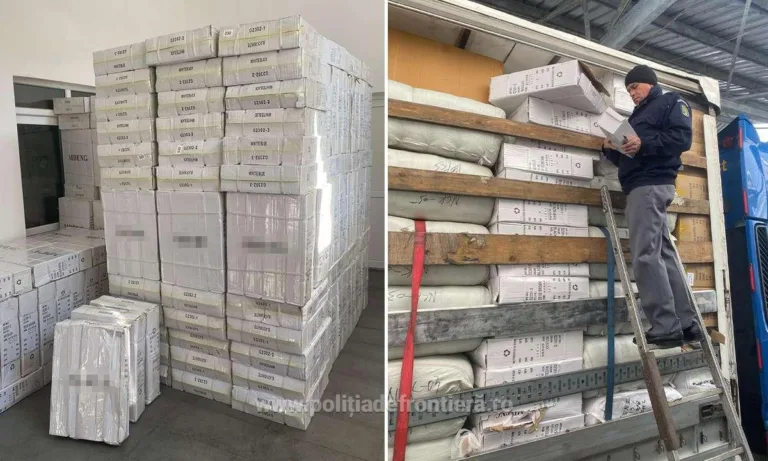 Ochelari de soare și încălțăminte sport contrafăcute, descoperite în PTF Bechet