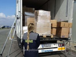 Bunuri contrafăcute în valoare de 4.000.000 lei, confiscate la Calafat