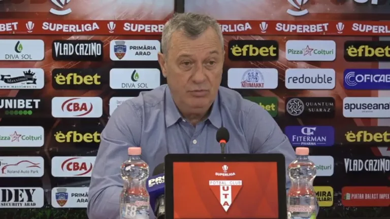 UTA – FCU 3-2 | Mircea Rednic: „Mă bucur că am reușit să-i blocăm“