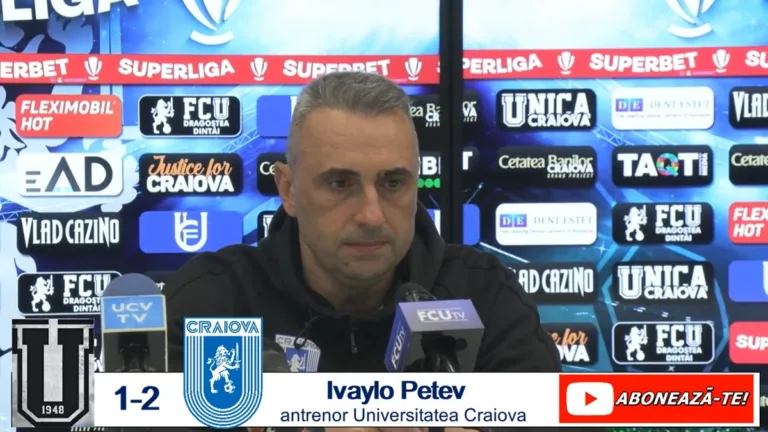 Ivaylo Petev: „Suntem mulțumiți și fericiți că am câștigat“