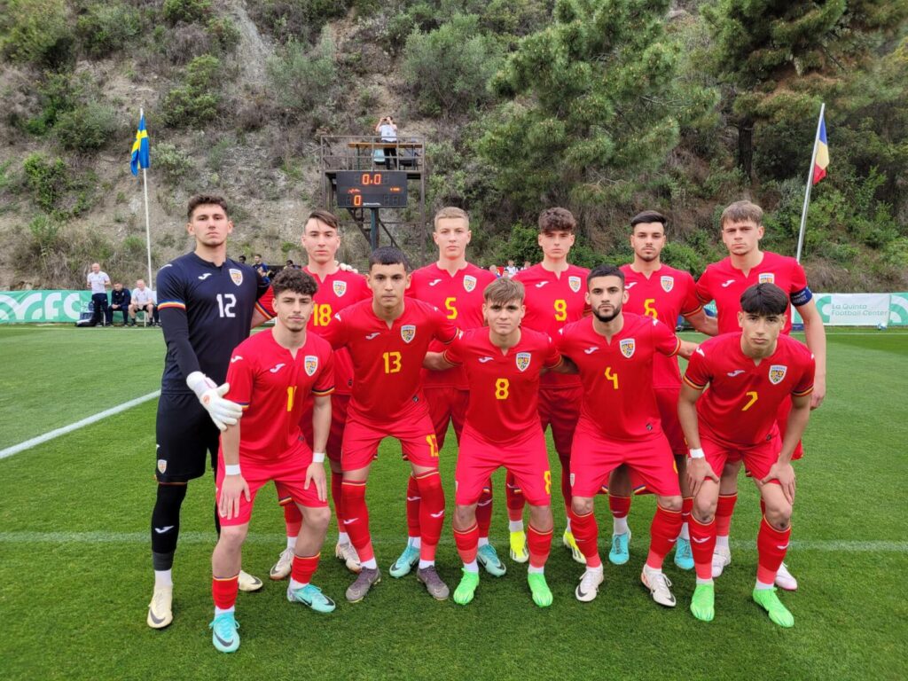 U18 | Robert Lăpădătescu a bifat minute în amicalul România – Suedia