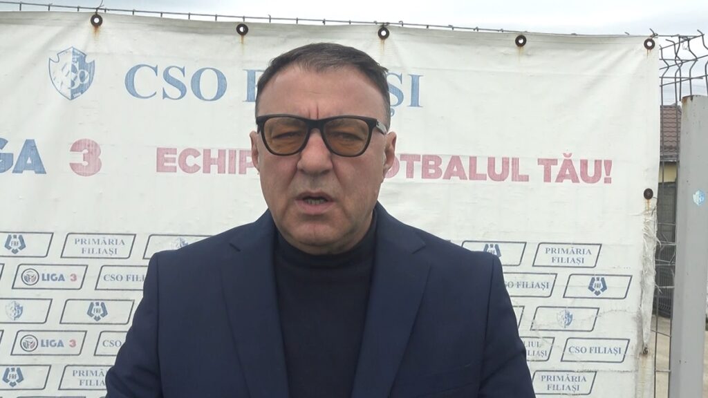 Liga 3 | Florin Spînu, optimist înaintea confruntării ACSO Filiaşi – Viitorul Şimian