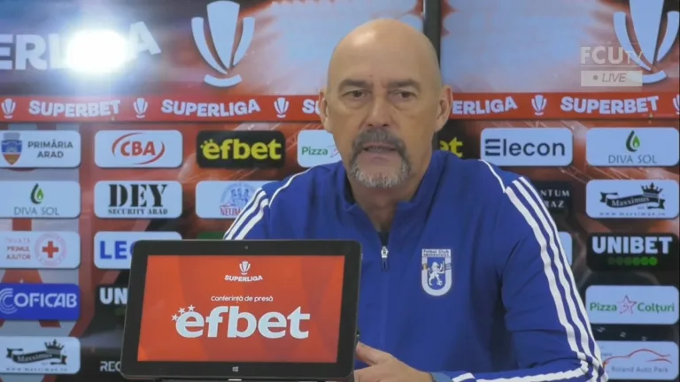 UTA – FCU 3-2 | Vali David a explicat eșecul de la Arad