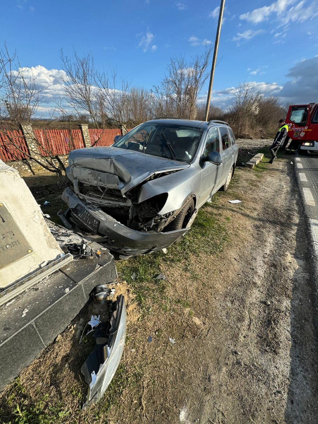Vâlcea: Accident cu o victimă în localitatea Ionești