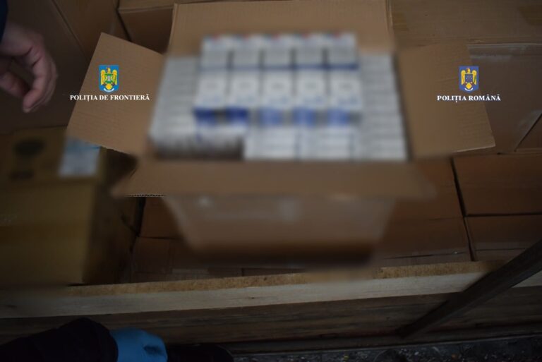 1.500.000 de țigarete, confiscate de polițiștii doljeni