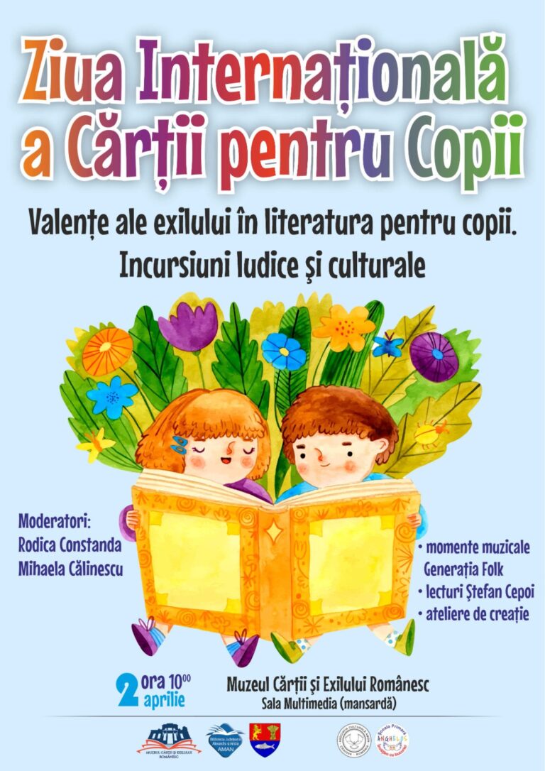 Craiova: „Ziua Internațională a Cărții pentru Copii”, la Muzeul Cărții și Exilului Românesc