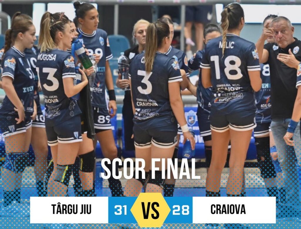 Handbal (f) / Ne-a învins și Tg. Jiu! SCMU Craiova se întoarce fără puncte din Gorj