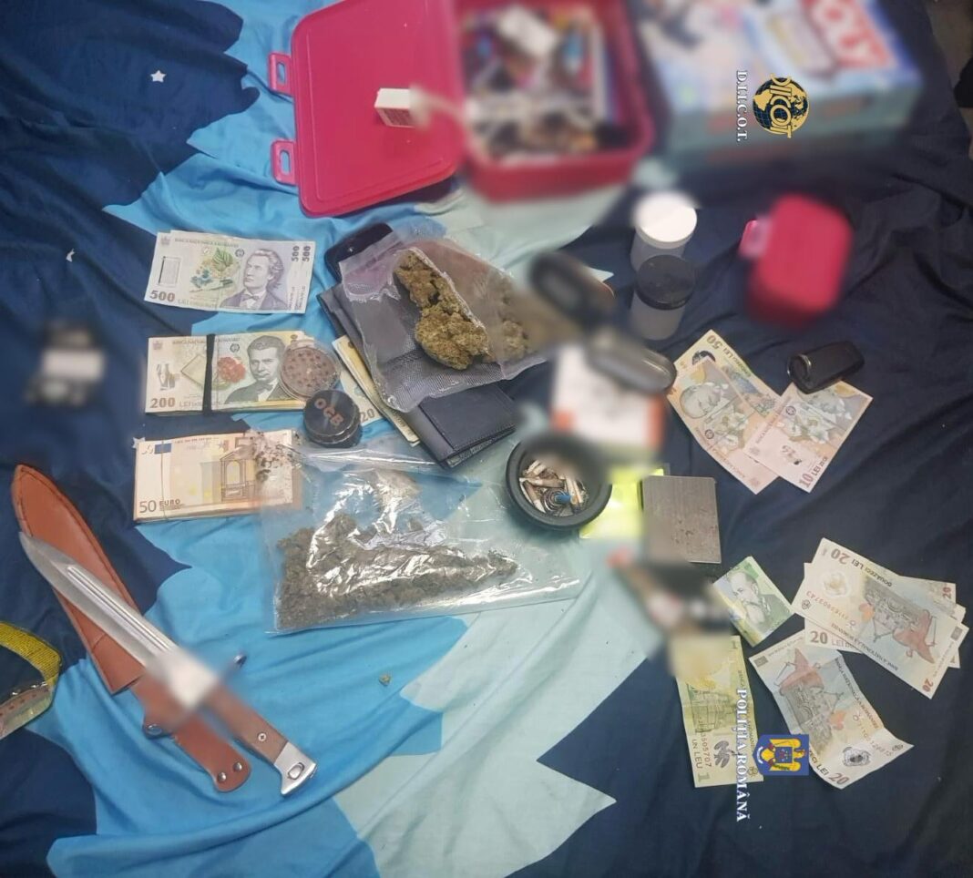 Gorj: Grupare care vindea droguri elevilor, anihilată