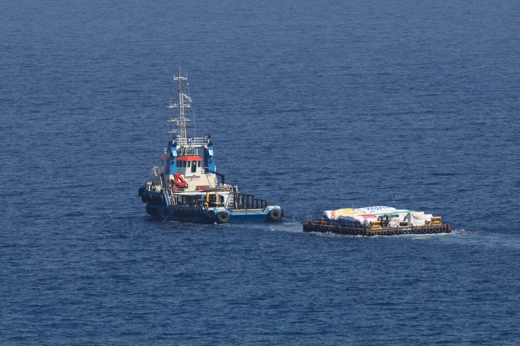 Al doilea transport maritim cu alimente pentru populația din Gaza a plecat din Cipru