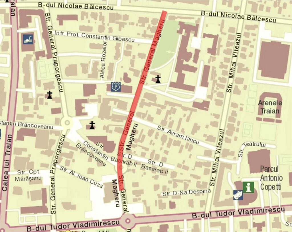 Vâlcea: Un segment din strada General Magheru intră în reabilitare