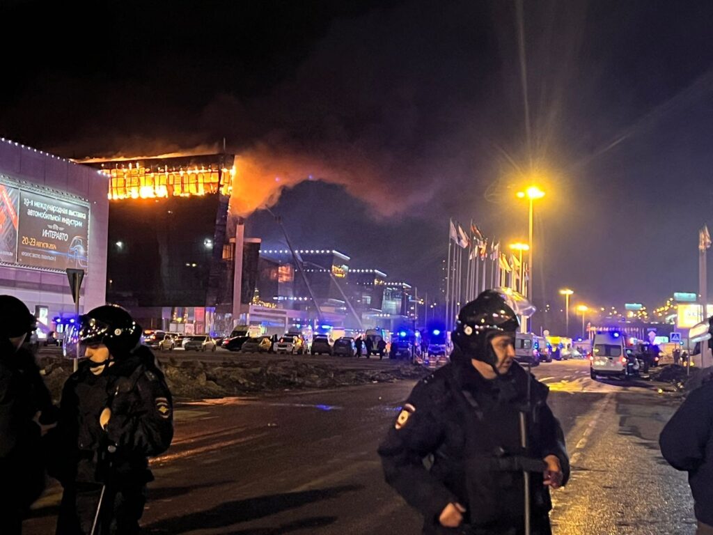 Rusia acuză Ucraina de atacul terorist de la Moscova