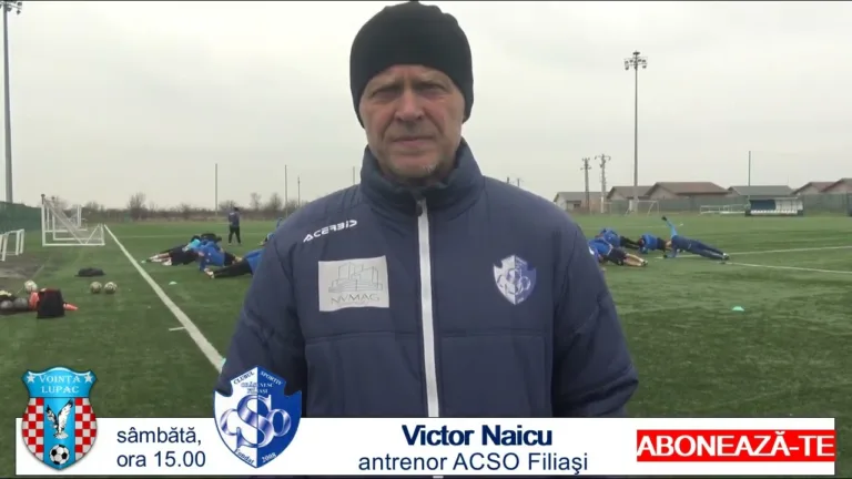 Liga 3 | ACSO Filiaşi, pregătită pentru un start în forţă