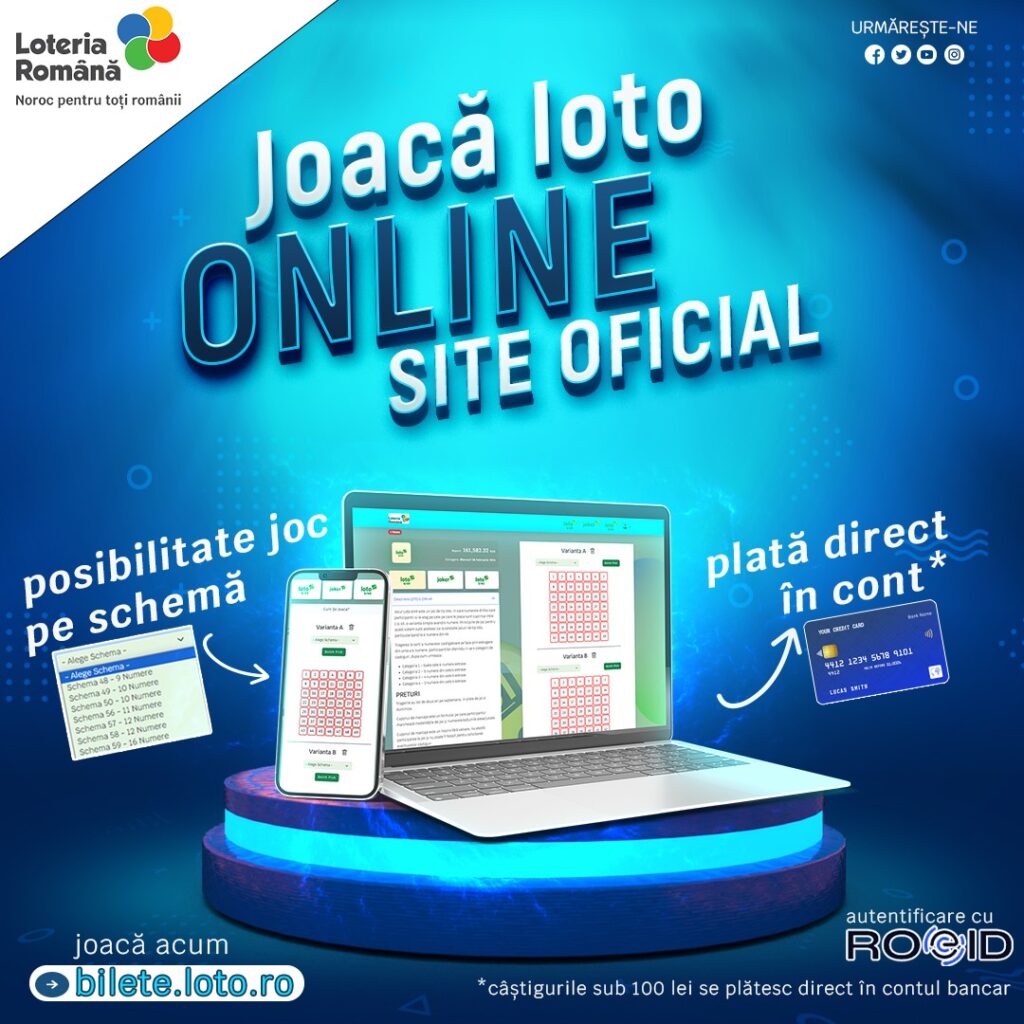 Loteria Română lansează propria platformă de joc online