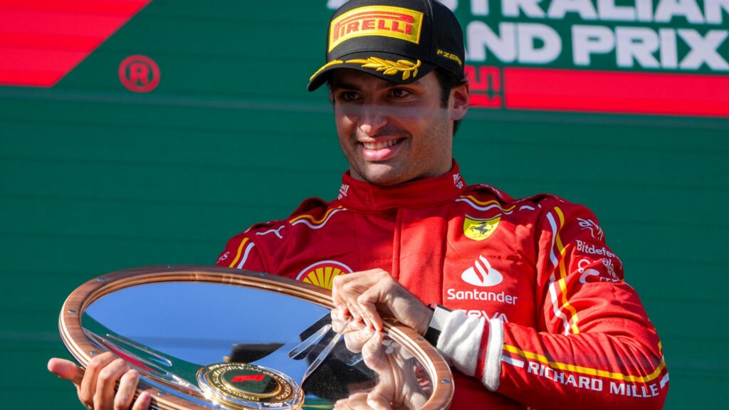 F1 / Verstappen a abandonat, Sainz a câștigat! Ferrari s-a impus în Australia