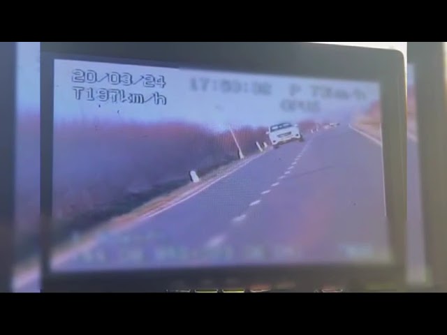 (VIDEO) Dolj: Circula cu 201 km/h în afara localității Cetate