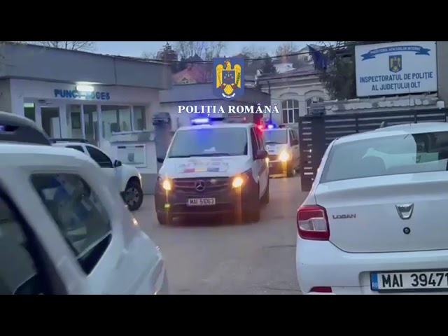 (VIDEO) Olt: 47 de percheziții într-un dosar infracțiuni economice
