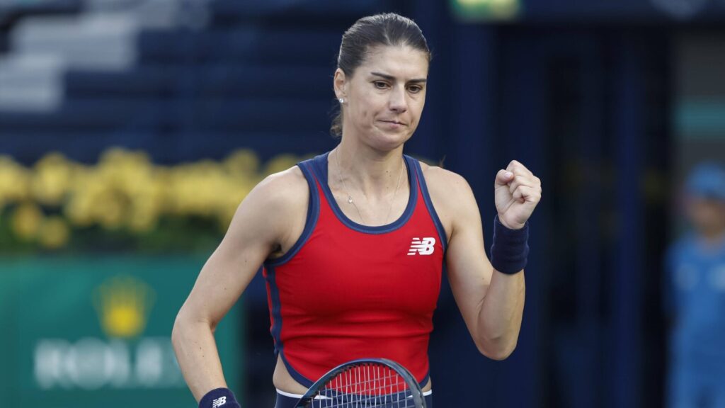 Sorana Cîrstea luptă azi cu Danielle Collins pentru un loc în sferturile de la Miami