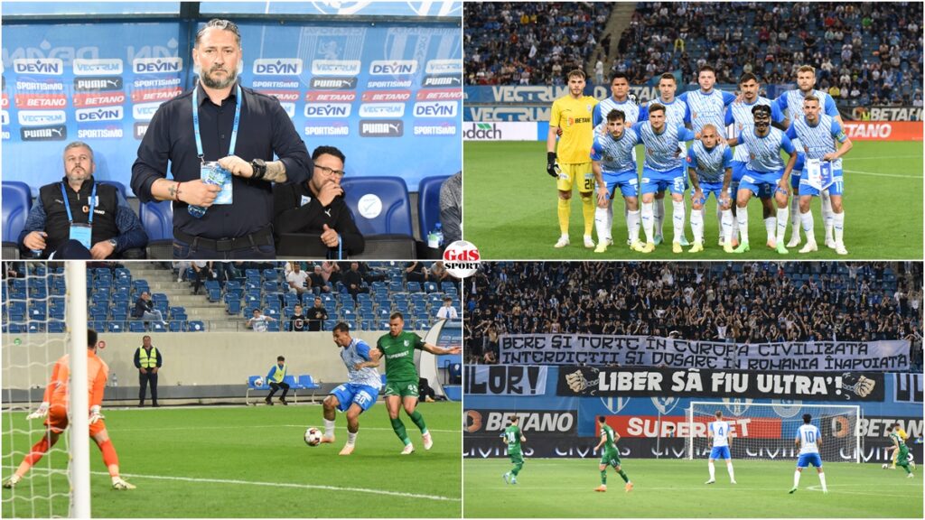 „U“ Craiova – Farul 1-2 | Alb-albaştrii şi-au pierdut „busola” şi au cedat din nou puncte