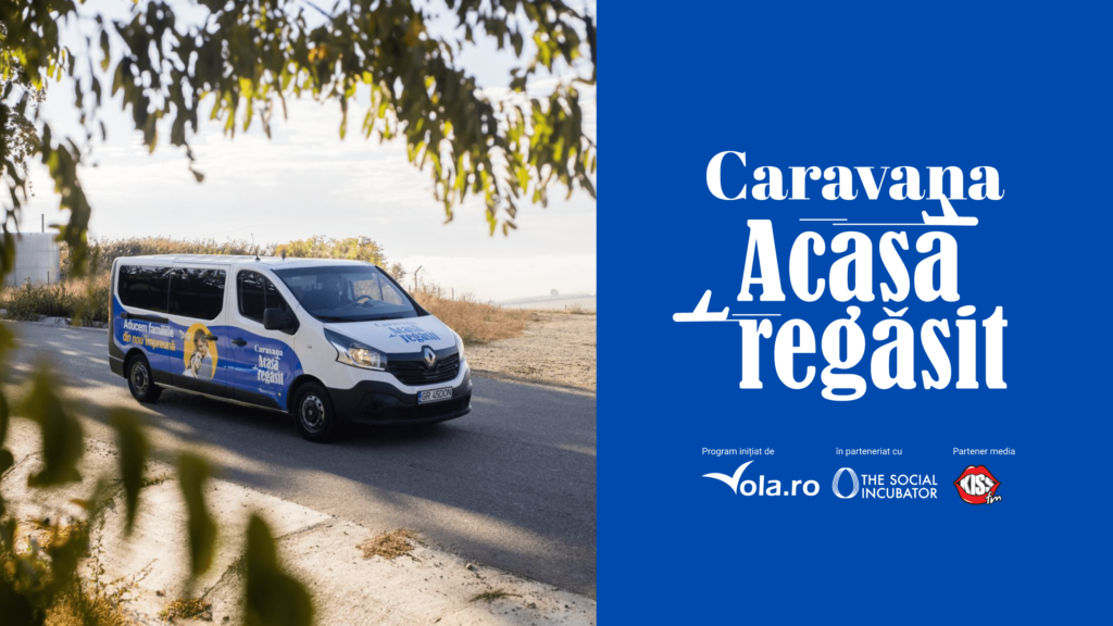 Zboruri gratuite pentru copiii rămași singuri acasă. Caravana Acasă Regăsit ajunge în județul Dolj