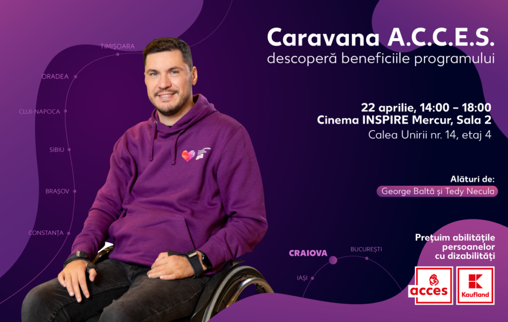 Kaufland România aduce Caravana A.C.C.E.S. în Craiova