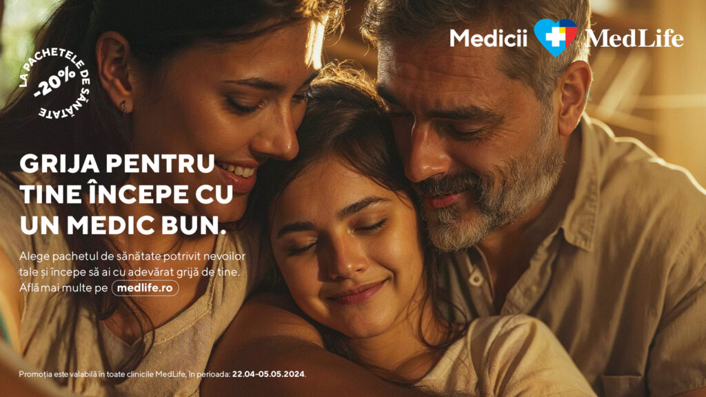 De sărbători, MedLife ți-a pregătit oferte speciale pentru pachetele de sănătate. Întâmpină Paștele cu bucurie și o stare de bine