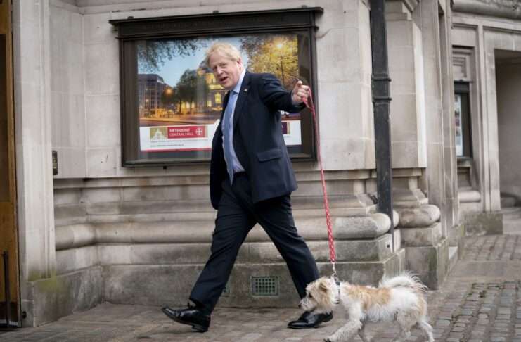 Reședința prim-miniștrilor din Downing Street, umplută de purici de câinele lui Boris Johnson