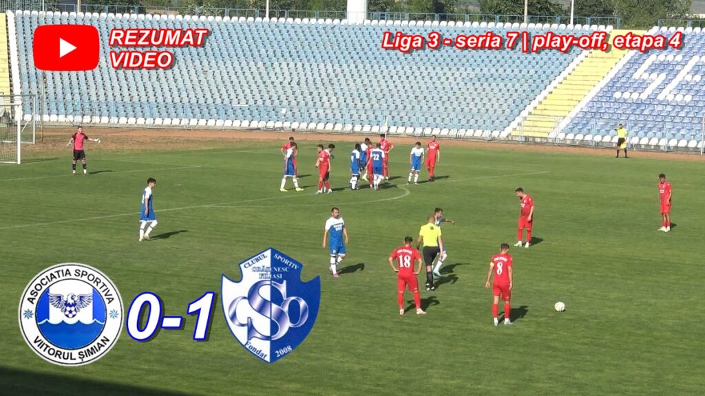 Liga 3 | ACSO Filiași, victorie mare pe terenul Viitorului Șimian