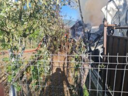 Incendiu izbucnit la o hală/depozit în Râmnicu Vâlcea