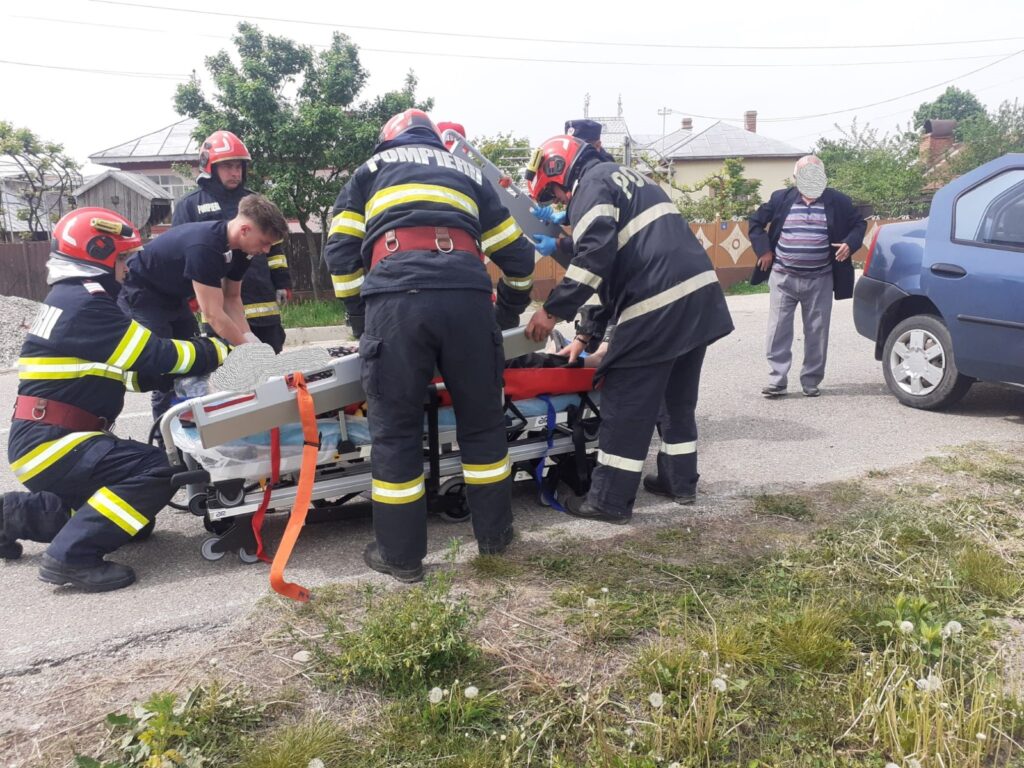 Vâlcea: O persoană, rănită într-un accident la Mădulari