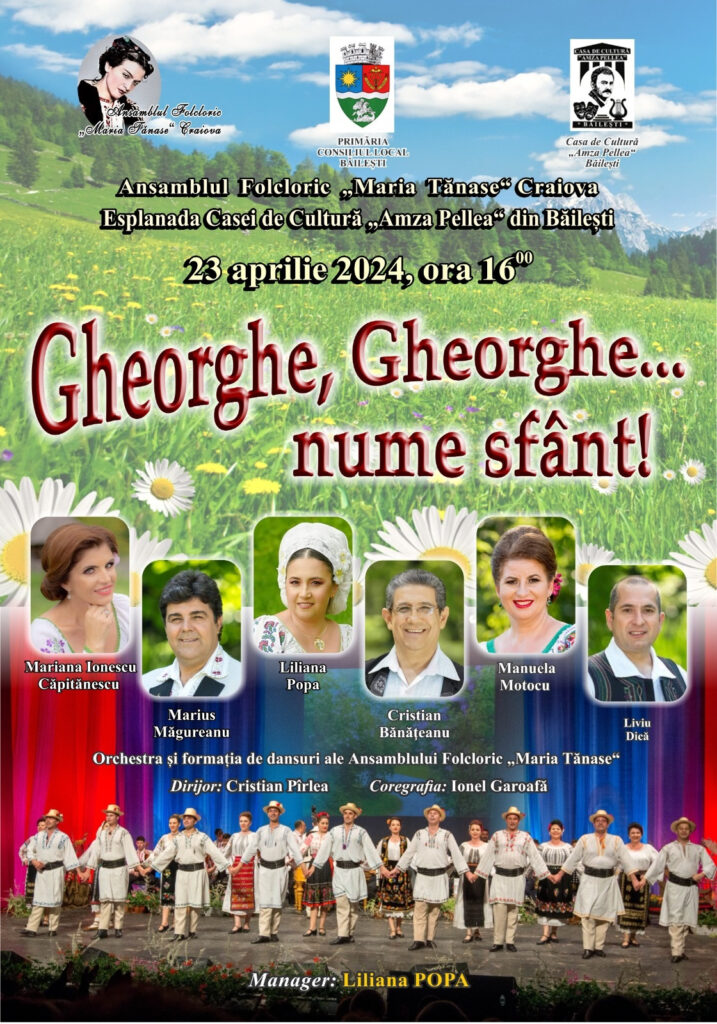 Sărbătoare în comunitatea băileșteană de Sfântul Gheorghe