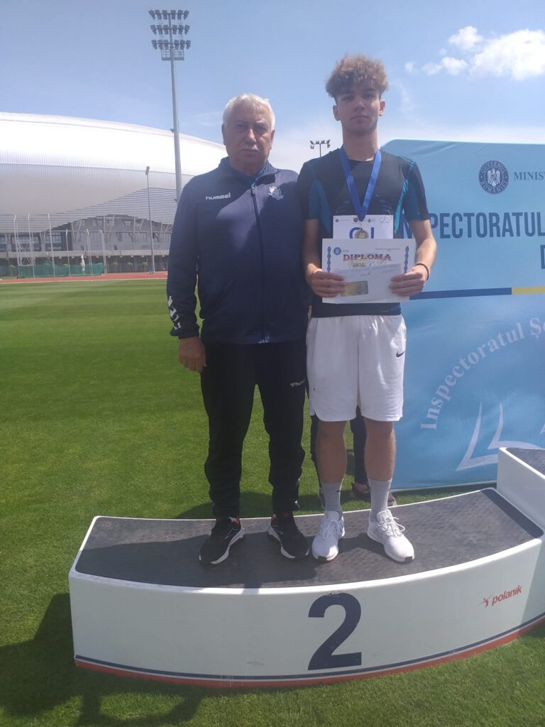 Fotbalist al CSM Târgu Jiu, vicecampion național la atletism