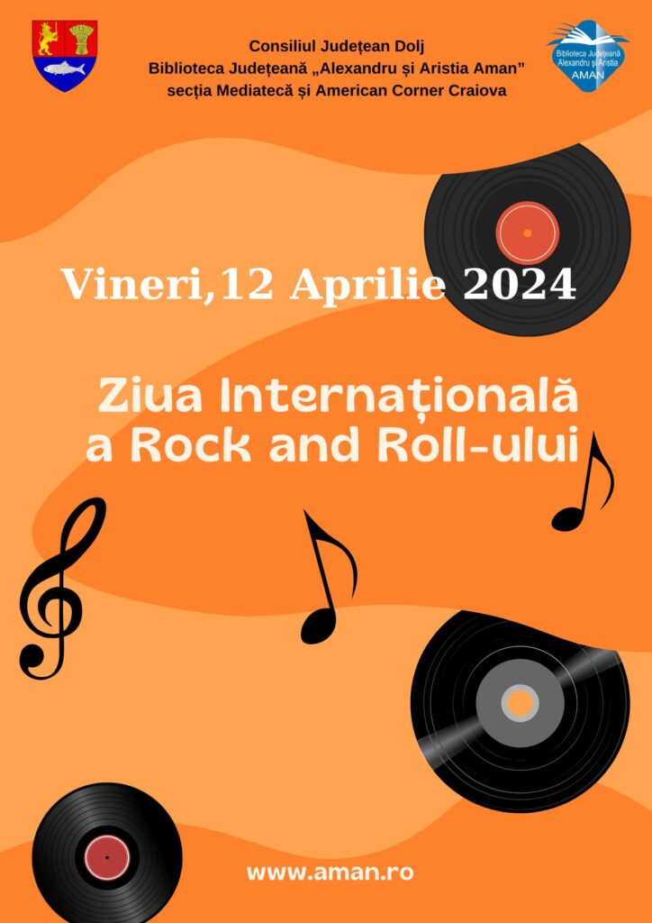 Ziua Internațională a Rock and Roll-ului sărbătorită la Biblioteca Aman