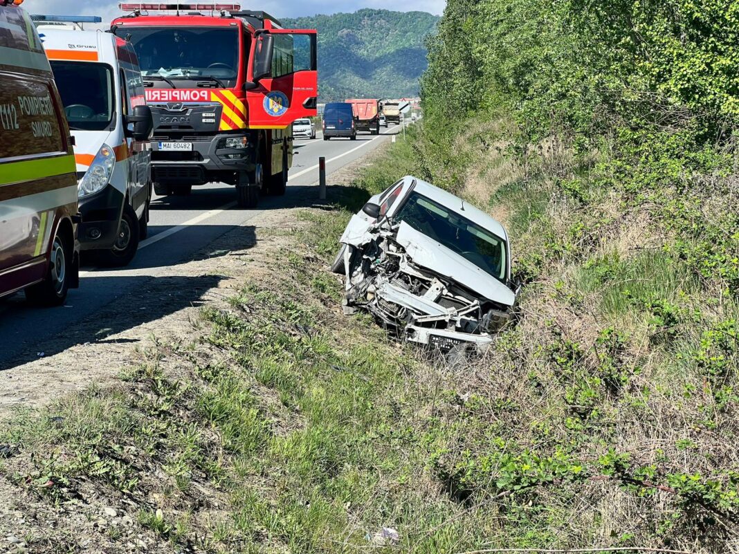Accident rutier grav cu trei victime în Bumbești-Jiu