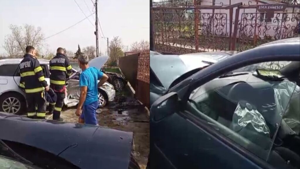 Un şofer beat a lovit doi copii