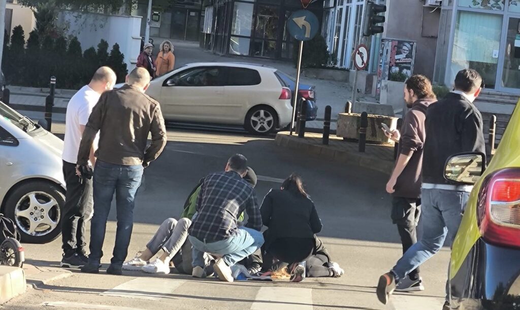 Femeie din Craiova, accidentată pe trecerea de pietoni
