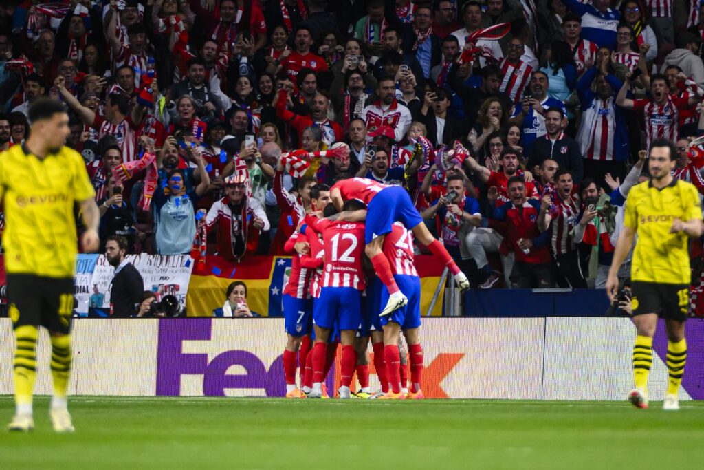 Atletico Madrid s-a impus la limită, Dortmund rămâne cu șanse la calificare