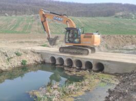 Apele Române Jiu derulează lucrări pe mai multe cursuri de apă
