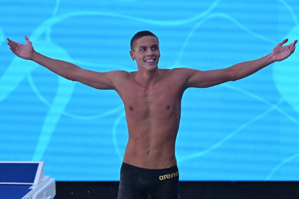 Ca un antrenament reuşit! David Popovici, primul în cursa de 50 m de la CN