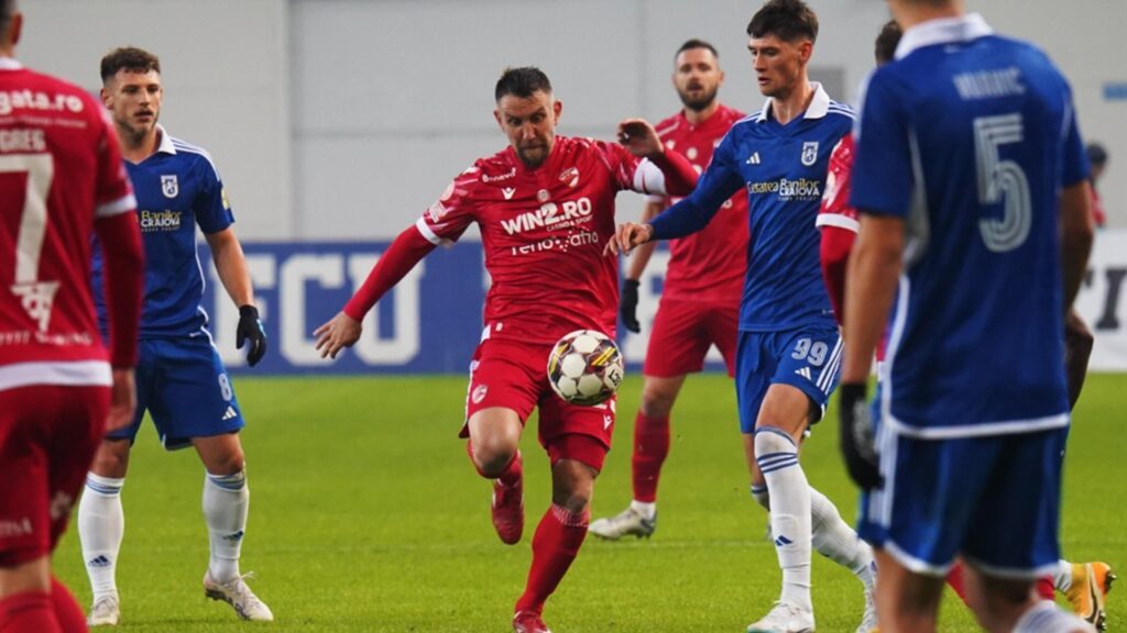 FCU Craiova – Dinamo 1-1 / Blănuță a salvat un punct și a stricat bucuria bucureștenilor