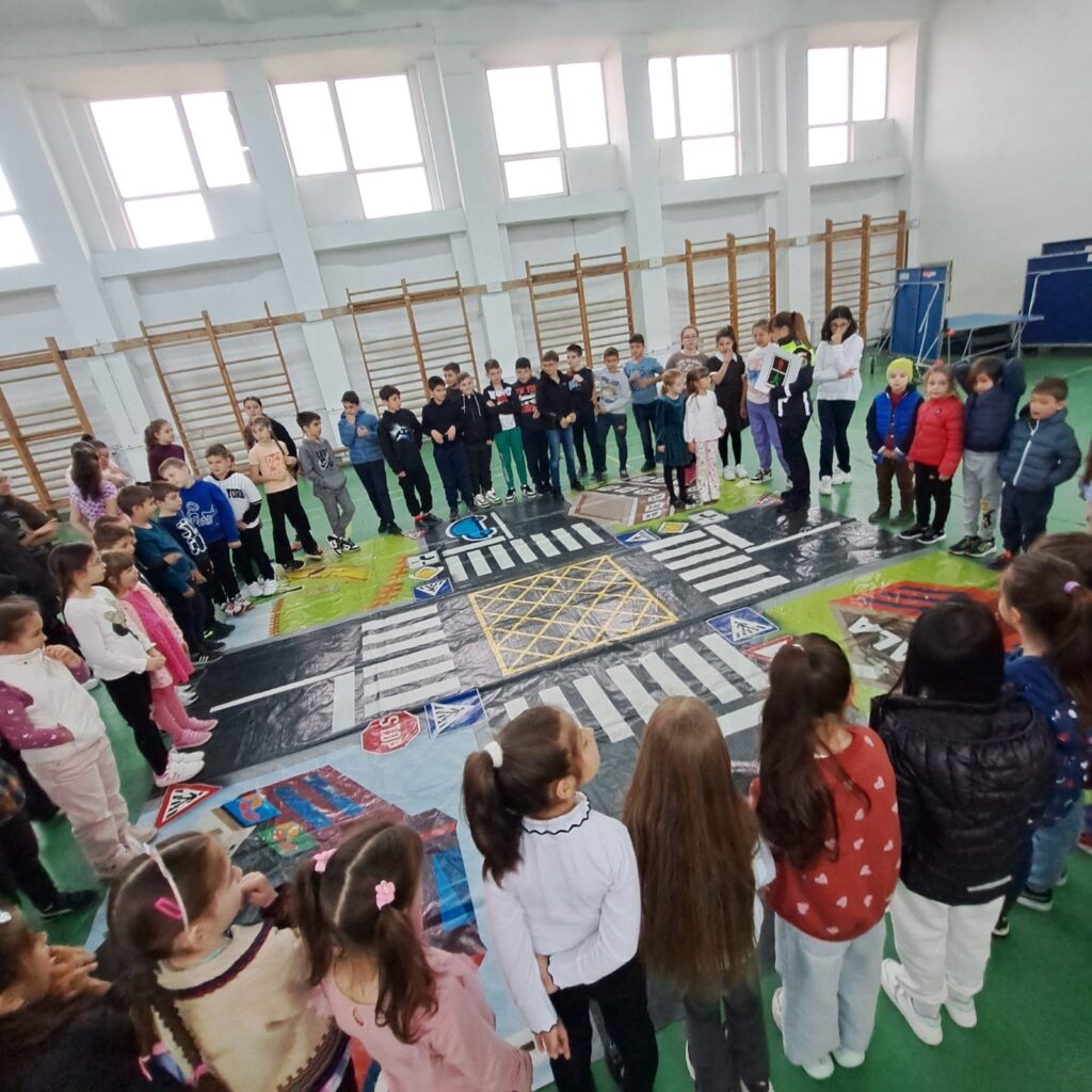 Educație rutieră în școlile din Târgu Jiu