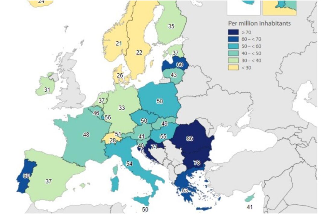 România, pe primul loc în UE la decesele cauzate de accidentele rutiere